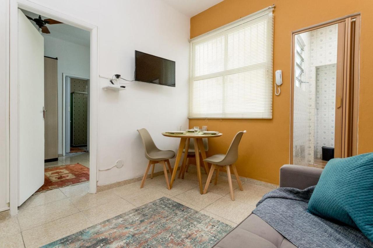 Conforto E Relax, Caminhando Para A Praia De Copacabana, Quarto E Sala, Completo, Com Wi Fi, Cozinha, Ar Condicionado Rio de Janeiro Ngoại thất bức ảnh