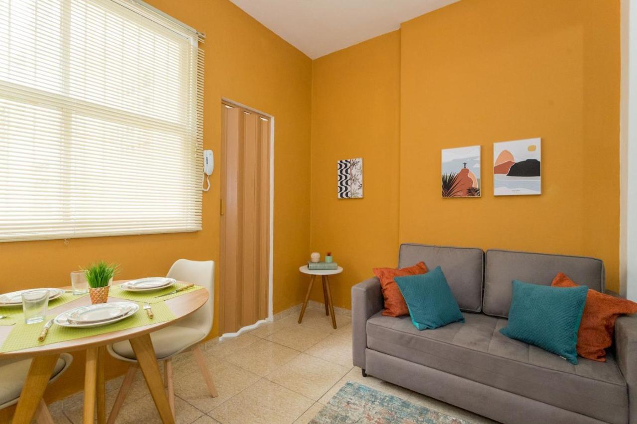 Conforto E Relax, Caminhando Para A Praia De Copacabana, Quarto E Sala, Completo, Com Wi Fi, Cozinha, Ar Condicionado Rio de Janeiro Ngoại thất bức ảnh