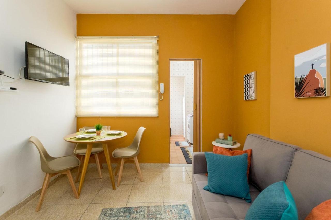 Conforto E Relax, Caminhando Para A Praia De Copacabana, Quarto E Sala, Completo, Com Wi Fi, Cozinha, Ar Condicionado Rio de Janeiro Ngoại thất bức ảnh